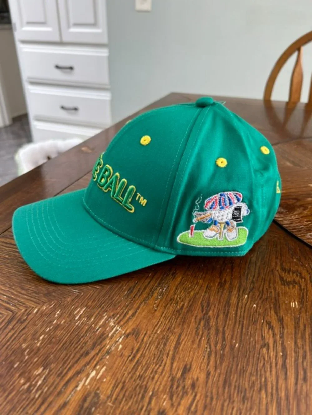 BE THE BALL Golf Cap with adjustable strap - $19
